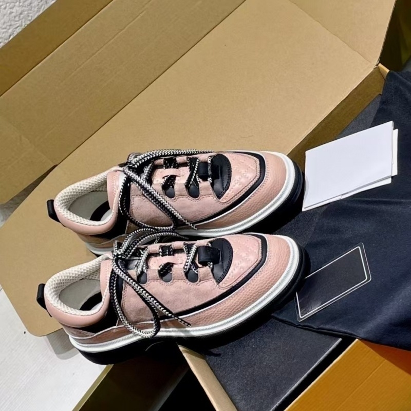 Unisex svakodnevne tenisice od nubuk kože, okrugli nos, vezivanje, gumeni đon