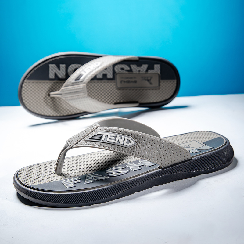 Muške PVC japanke, ljeto, Slip-On, potplat injekcijski oblikovan, lagane, anti miris