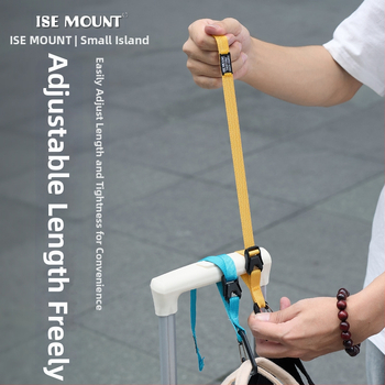 Ise Mount Kopča za prtljagu s remenom i vanjskim kopčom – Otporna na habanje, Prijenosno, Čvrsta traka