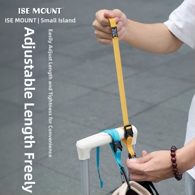 Ise Mount Kopča za prtljagu s remenom i vanjskim kopčom – Otporna na habanje, Prijenosno, Čvrsta traka