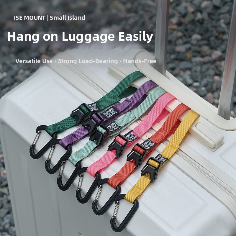 Ise Mount Kopča za prtljagu s remenom i vanjskim kopčom – Otporna na habanje, Prijenosno, Čvrsta traka