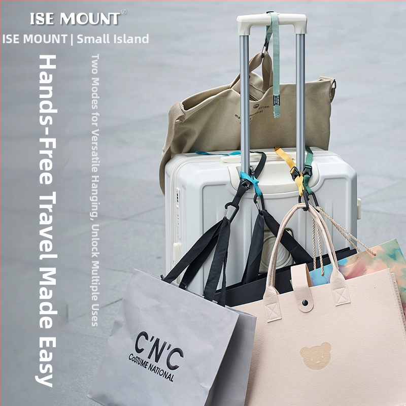 Ise Mount Kopča za prtljagu s remenom i vanjskim kopčom – Otporna na habanje, Prijenosno, Čvrsta traka