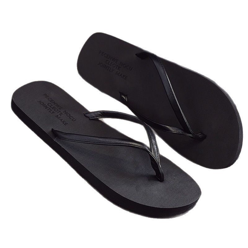 Muške flip-flopice – jednostavan otvoreni prst, EVA gornji dio, gumena potplata, lagane, za plažu i vanjsku upotrebu