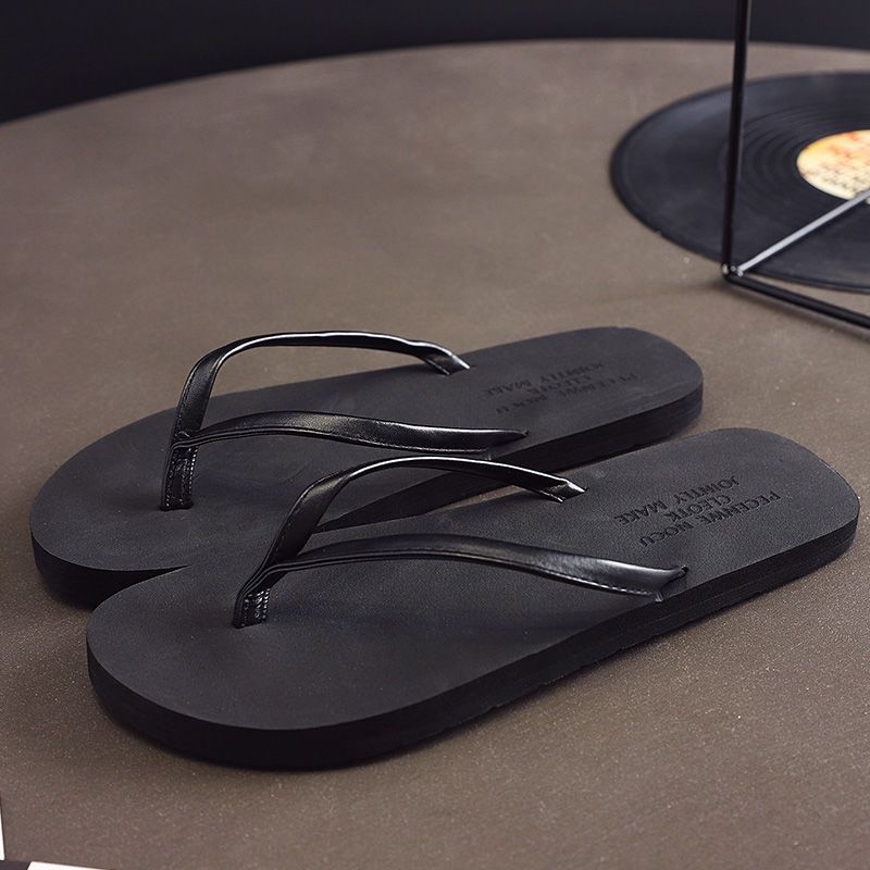 Muške flip-flopice – jednostavan otvoreni prst, EVA gornji dio, gumena potplata, lagane, za plažu i vanjsku upotrebu