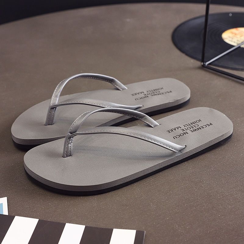 Muške flip-flopice – jednostavan otvoreni prst, EVA gornji dio, gumena potplata, lagane, za plažu i vanjsku upotrebu