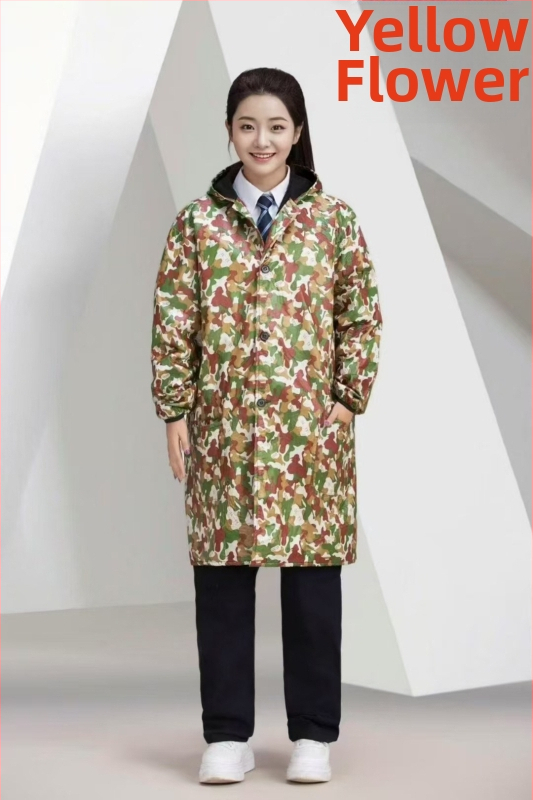 Zimná maskovaná pracovná bunda s fleecovou podšívkou, dlhé rukávy, pre továreň a sklad