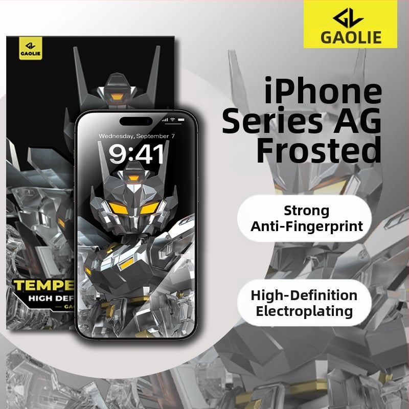 Стъклен протектор за екран за iPhone 14 Pro Max — пълно покритие, анти поверителност, анти отпечатъци, прахоустойчив