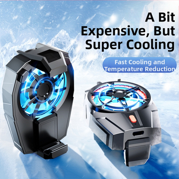 Bezdrôtový chladič pre mobilný telefón BINBO/HOOYS SRQ-X25, 3W, ABS, polovodičové chladenie, tri rýchlosti