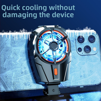 Bezdrôtový chladič pre mobilný telefón BINBO/HOOYS SRQ-X25, 3W, ABS, polovodičové chladenie, tri rýchlosti