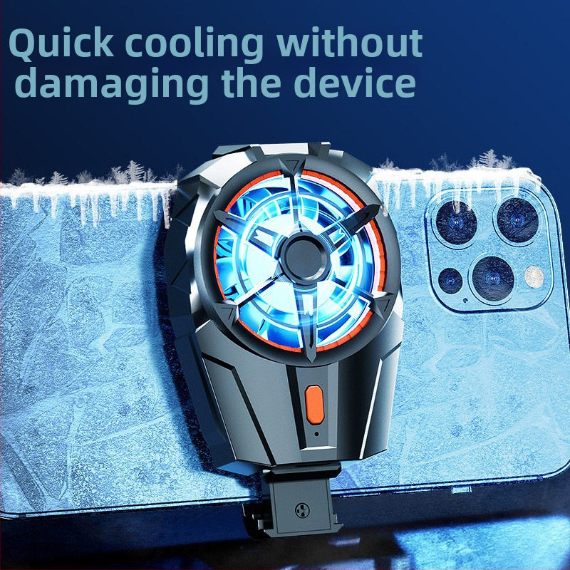 Bezdrôtový chladič pre mobilný telefón BINBO/HOOYS SRQ-X25, 3W, ABS, polovodičové chladenie, tri rýchlosti