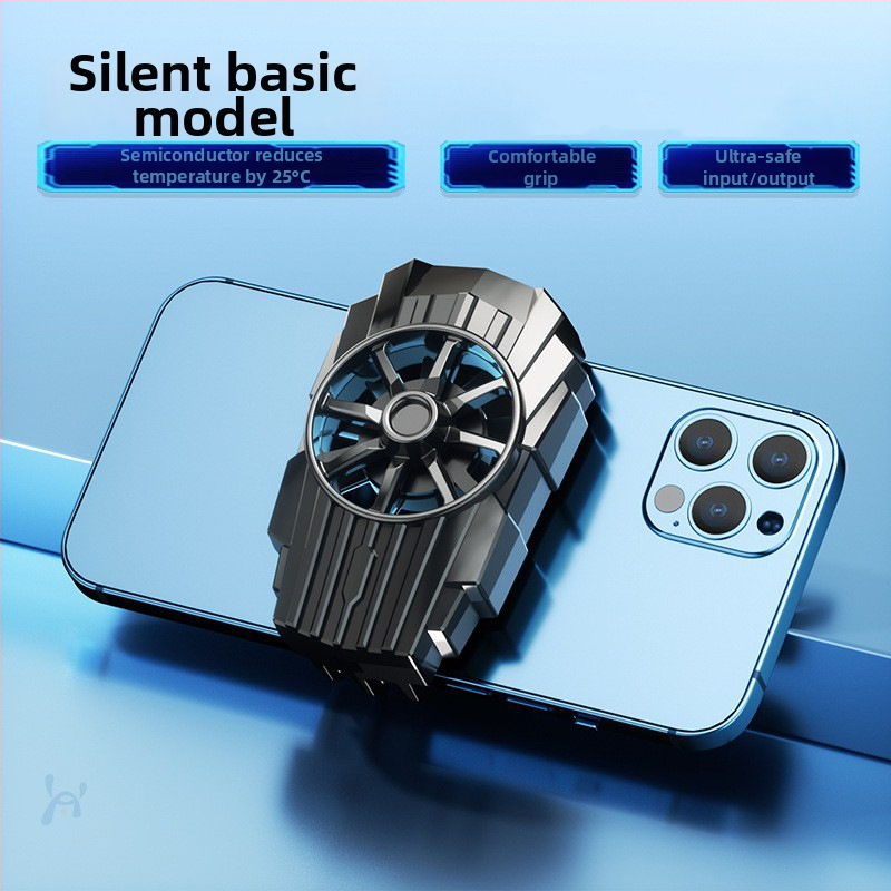 Bezdrôtový chladič pre mobilný telefón BINBO/HOOYS SRQ-X25, 3W, ABS, polovodičové chladenie, tri rýchlosti