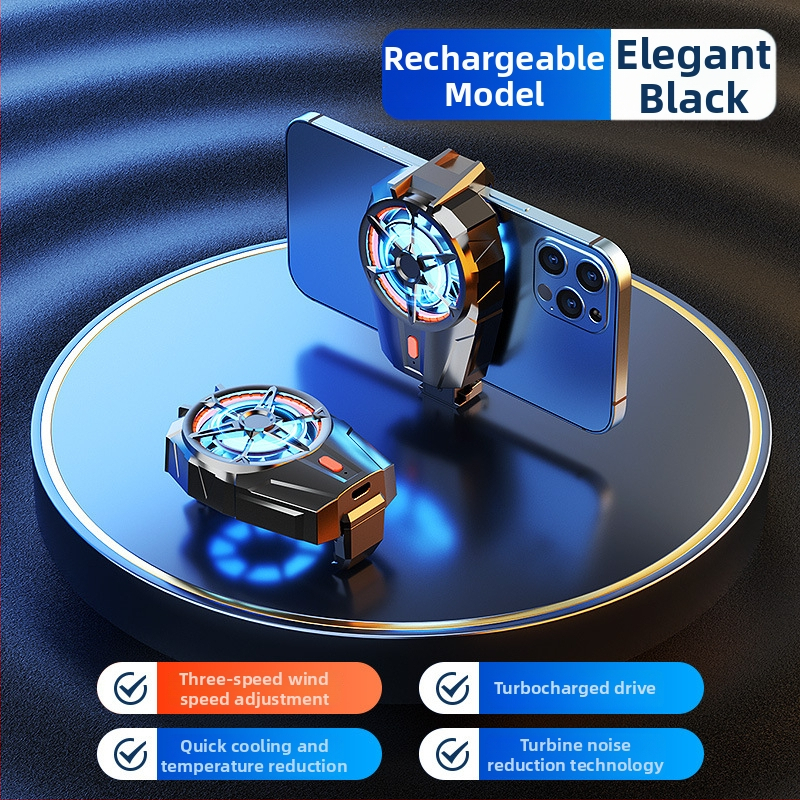 Bezdrôtový chladič pre mobilný telefón BINBO/HOOYS SRQ-X25, 3W, ABS, polovodičové chladenie, tri rýchlosti