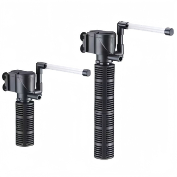 Υποβρύχιο φίλτρο ενυδρείου με ενσωματωμένο σύστημα τριών σε ένα τύπου σταγόνας για ήσυχη οξυγόνωση (RS-602, πλαστικό)