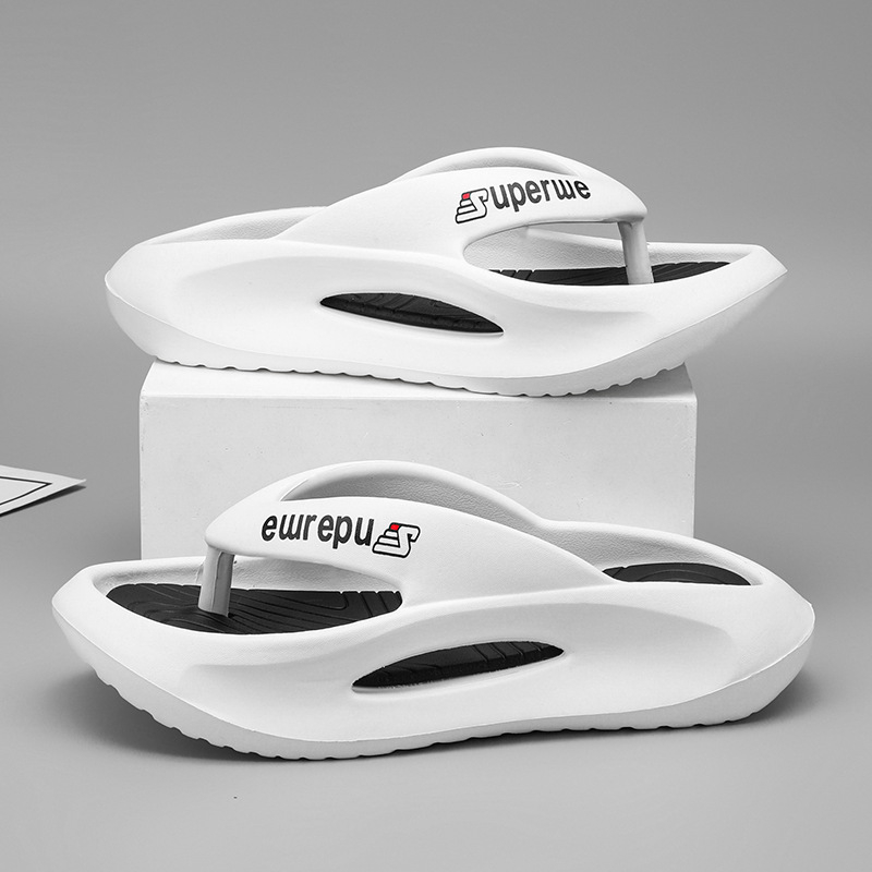 Flip-flops EVA pentru bărbați, talpă groasă anti-derapare, stil tineresc, vară 2025