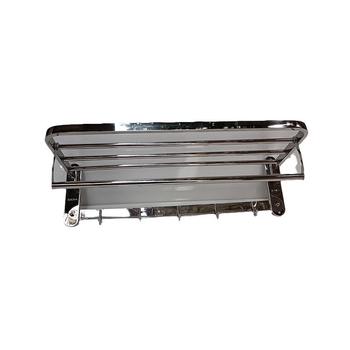 Raft pentru prosoape din oțel inoxidabil 304, finisaj periat, încărcare 5 kg, 1 nivel, stil modern minimalist