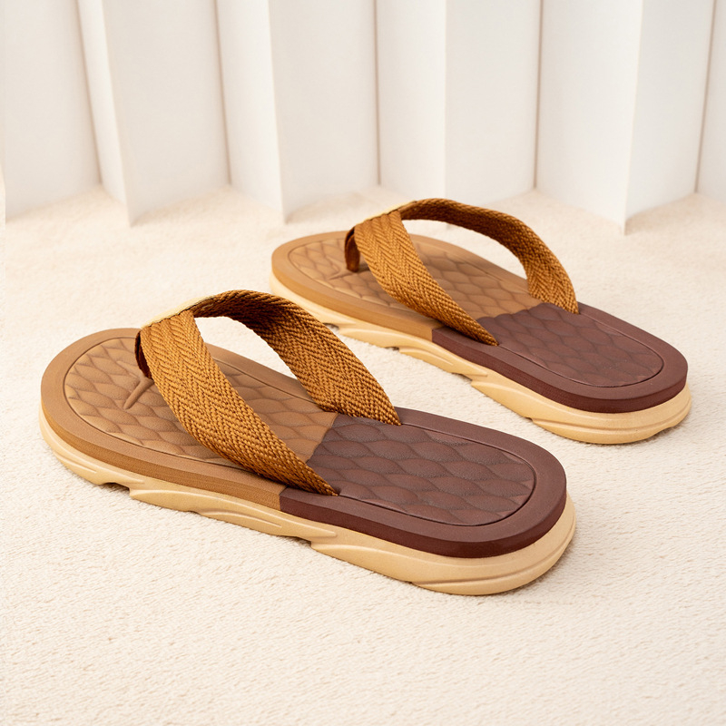 Șlapi bărbați EVA — degete deschise, respirabile, antiderapante, rezistente la uzură, talpă injectată