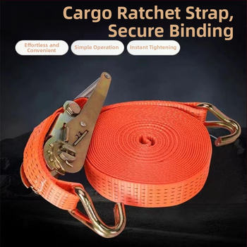 Kamion rakomány heveder ratchet feszítő és automata csattal — Nehéz terhelés; Márka: Other; Alkalmazás: Other