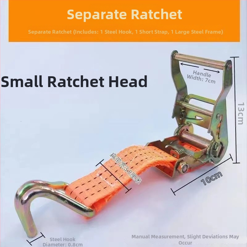 Kamion rakomány heveder ratchet feszítő és automata csattal — Nehéz terhelés; Márka: Other; Alkalmazás: Other