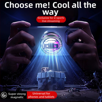 Magnetický chladič pre telefón s polovodičovým chladením, stolný alebo podlahový stojan, rýchle chladenie