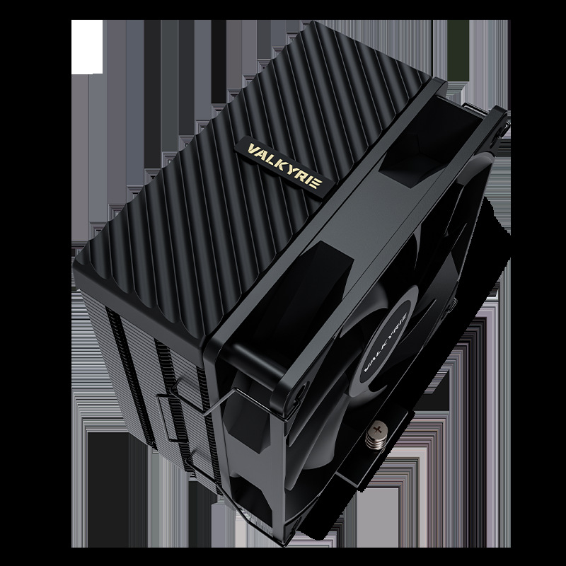 Cooler pentru CPU Aq125, cu construcție din cupru-aluminiu, 4 țevi de căldură, compatibil cu Intel LGA115x/1200/1700 și AMD AM4/AM5