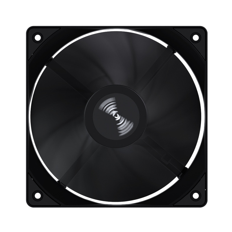 Cooler pentru CPU Aq125, cu construcție din cupru-aluminiu, 4 țevi de căldură, compatibil cu Intel LGA115x/1200/1700 și AMD AM4/AM5