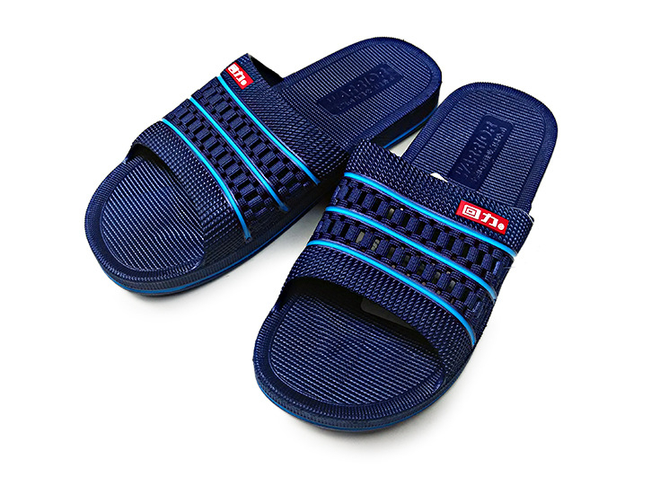 Back Force muške indoor papuče, PVC gornji dio i potplat, Leisure Toe stil, injektirana potplata