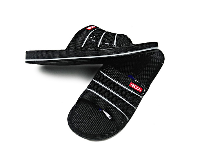Back Force muške indoor papuče, PVC gornji dio i potplat, Leisure Toe stil, injektirana potplata