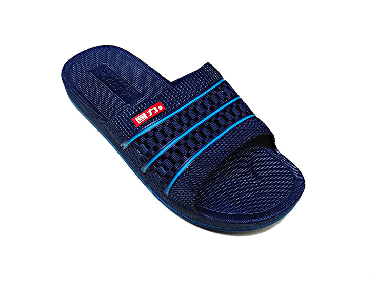 Back Force muške indoor papuče, PVC gornji dio i potplat, Leisure Toe stil, injektirana potplata