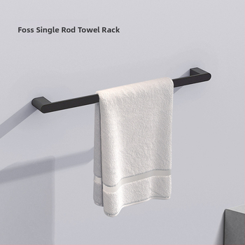 Set kupaonskih dodataka od nehrđajućeg čelika s brušenim završnim obradom — šest dijelova i više — moderni minimalistički stil