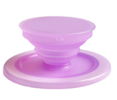 Magnetska držač za telefon s airbagom — Snap-on, ABS+TPU, okrugla baza, opća namjena, kompatibilan s MagSafe za zakrivljenu ivu