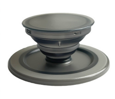 Magnetska držač za telefon s airbagom — Snap-on, ABS+TPU, okrugla baza, opća namjena, kompatibilan s MagSafe za zakrivljenu ivu