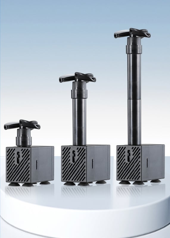 Υποβρύχια αντλία ενυδρείου – 3-σε-1 συμπαγής αντλία κυμάτων για ενυδρεία χελώνων, κυκλοφορία νερού και αερισμός, περιστρεφόμενη ροή