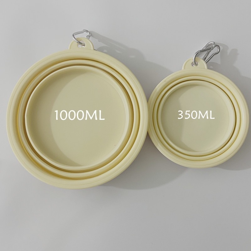 Sklopiva viseća prijenosna posuda za pse i mačke | Kapacitet 1000 ml | Materijal: TPE | Marka: Wasteland