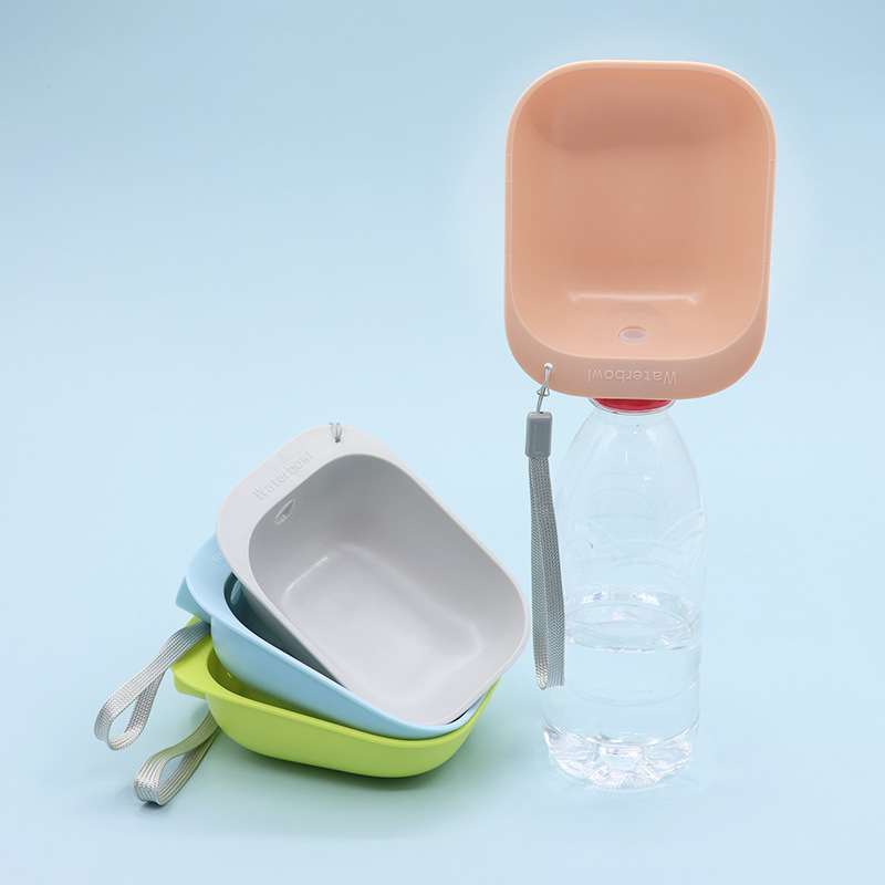 Vanjska posuda za vodu za pse, plastična, kompatibilna s bocom mineralne vode, 120 komada u pakiranju