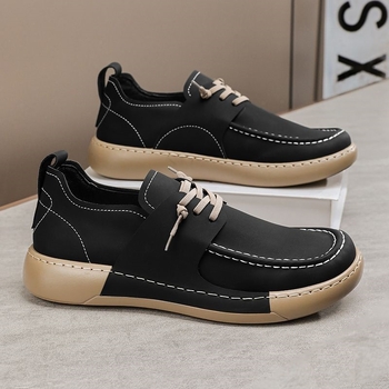 Muške slip-on tenisice od sintetičke kože, prozračne, lagane, PVC đon, špičast nos