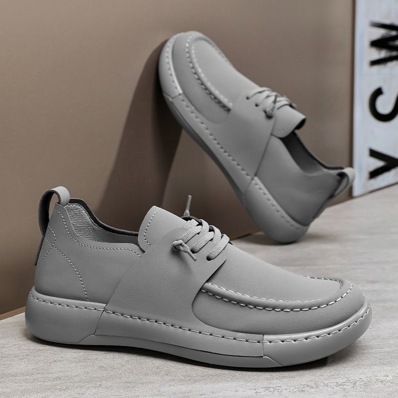 Muške slip-on tenisice od sintetičke kože, prozračne, lagane, PVC đon, špičast nos