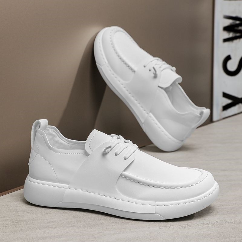 Muške slip-on tenisice od sintetičke kože, prozračne, lagane, PVC đon, špičast nos