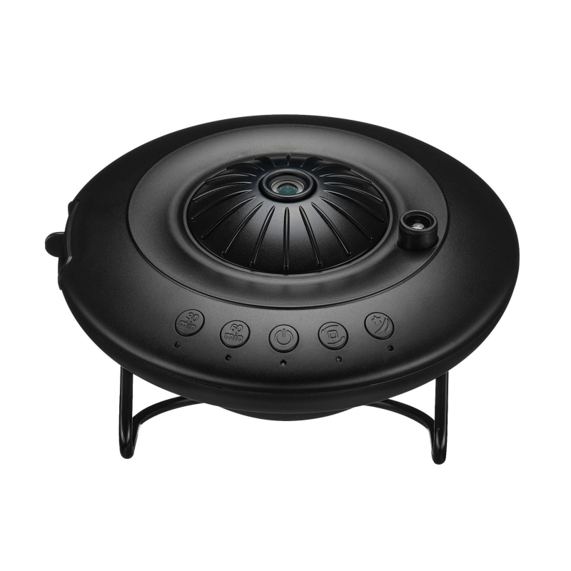 Projektor zvjezdane noći s dizajnom letećeg tanjura, ugrađena litijska baterija, ručna kontrola, Taiwan instalacija