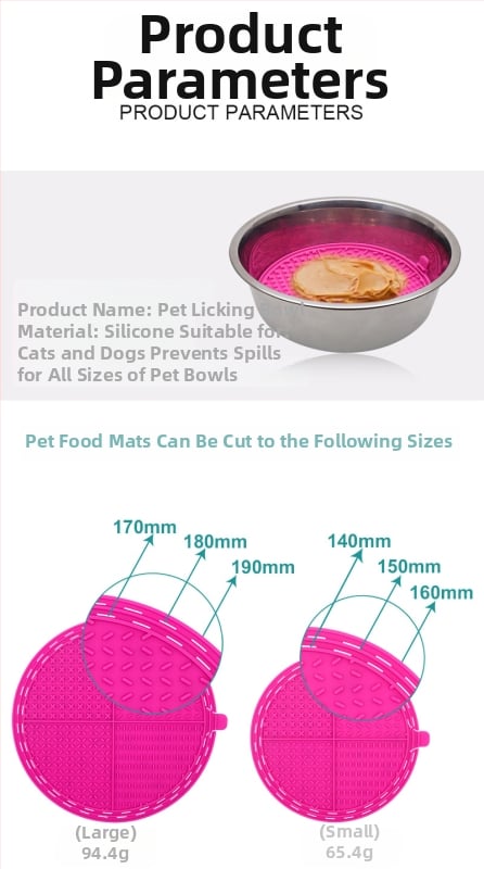 Σιλικόνινος πατάκι γλείψιμου για γάτες, Harma Star, συσκευασία 80 τεμάχια, εξοπλισμός κατοικίδιων