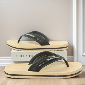 Muške PVC flip-flop sandale, ležerni stil s otvorenim prstom, protuklizne, brzo suše, prozračne