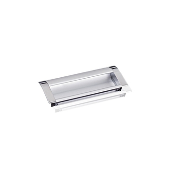 Sakrivena ručka za vrata, aluminijska legura, model 96, moderno minimalistički stil, proces: lijevanje pod tlakom
