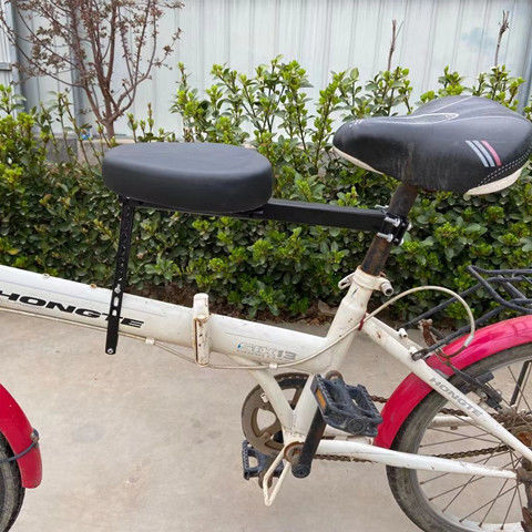 Șezut frontal pentru bicicletă pentru copii, universal, compatibil cu biciclete de munte și cele pliabile; cadru metalic, modelul 089, marca Aijiamei