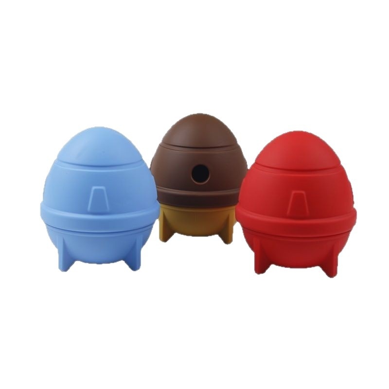 Silikonska igračka za pse s temom svemirskog broda – višenamjenski, interaktivni igrač za skrivanje hrane
