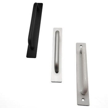 Ručka za ormar - aluminijska legura, moderni minimalistički stil, oblik luka, bez bušenja