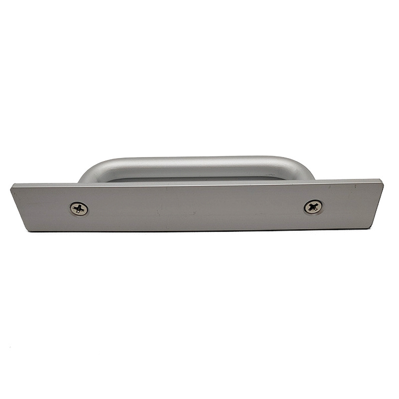 Ručka za ormar - aluminijska legura, moderni minimalistički stil, oblik luka, bez bušenja