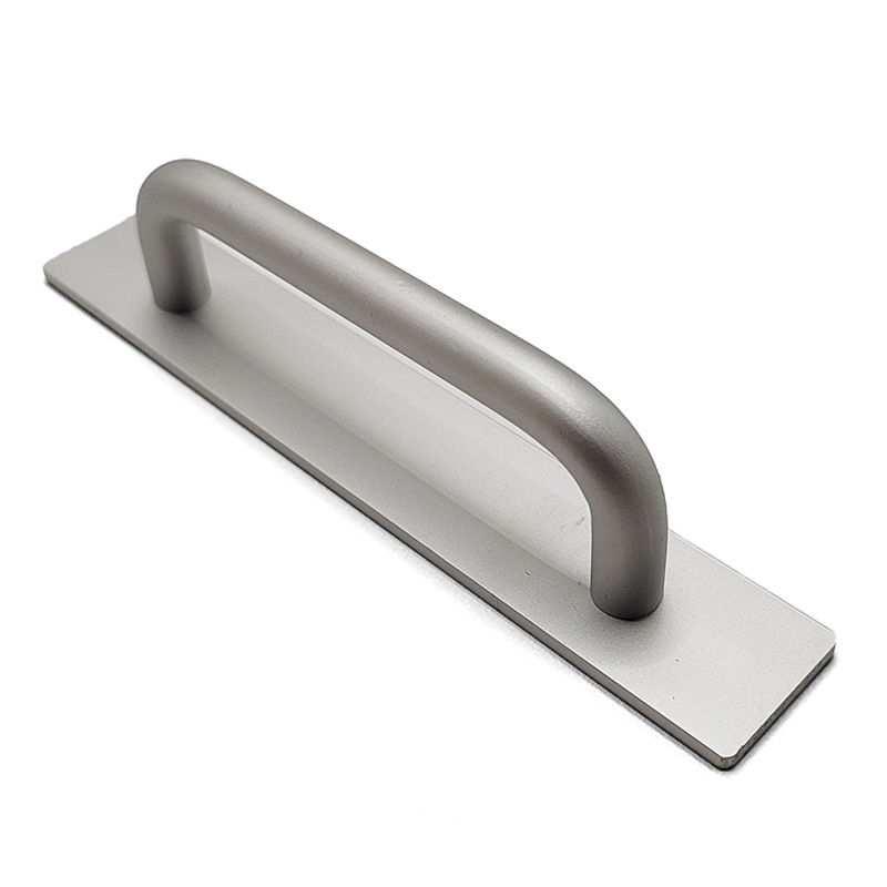 Ručka za ormar - aluminijska legura, moderni minimalistički stil, oblik luka, bez bušenja