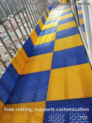 Protivkrađa jastučić za prozor s mrežom za balkon — zaštita prozorskog praga, plastična pregrada