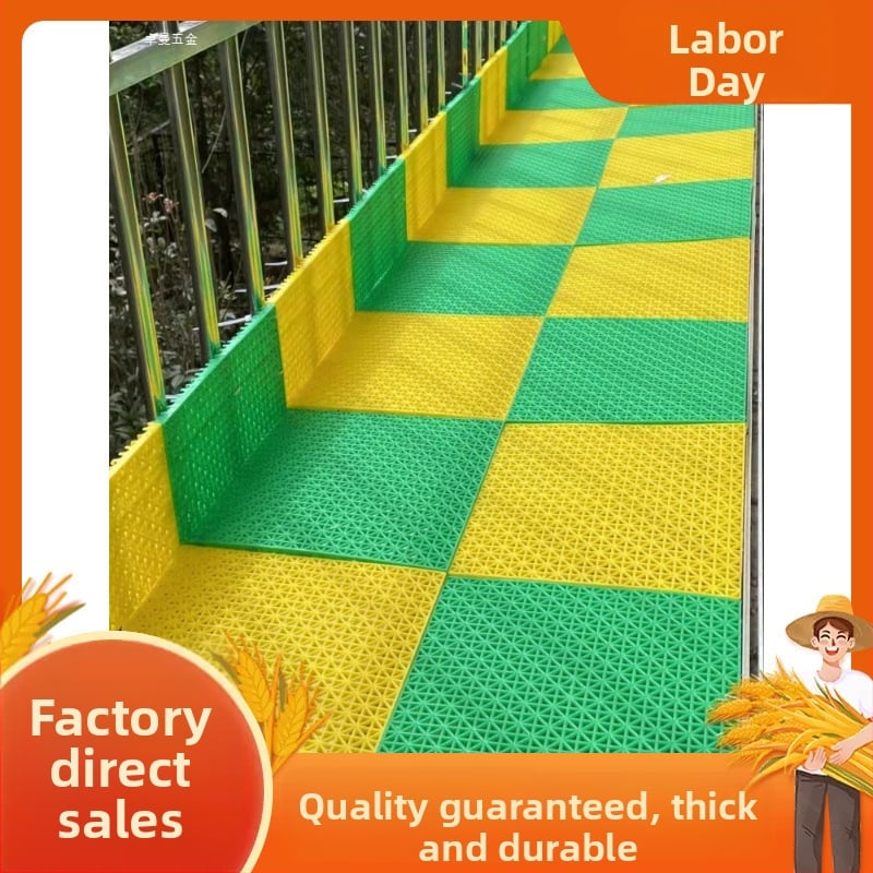 Protivkrađa jastučić za prozor s mrežom za balkon — zaštita prozorskog praga, plastična pregrada