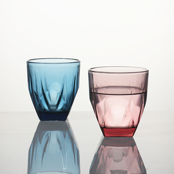 Stakleni set čaša za četkicu za zube i ispiranje usta za hotele - debelo staklo, moderan minimalistički stil, set za par, podrijetlo: Chaozhou, tiskano logo