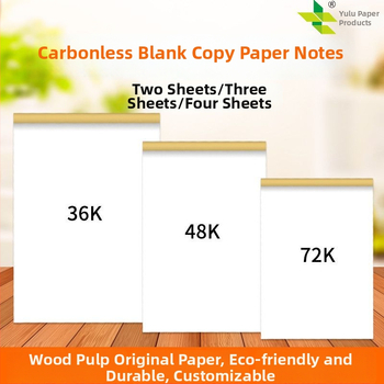 Yulu Paper Products Karbonless bilježnica, dvodijelna, trodijelna i četverodijelna kopir papir, blok za narudžbe jelovnika, prazan višedijelni memo blok, oblik: papir blok, IP autorizacija: Da